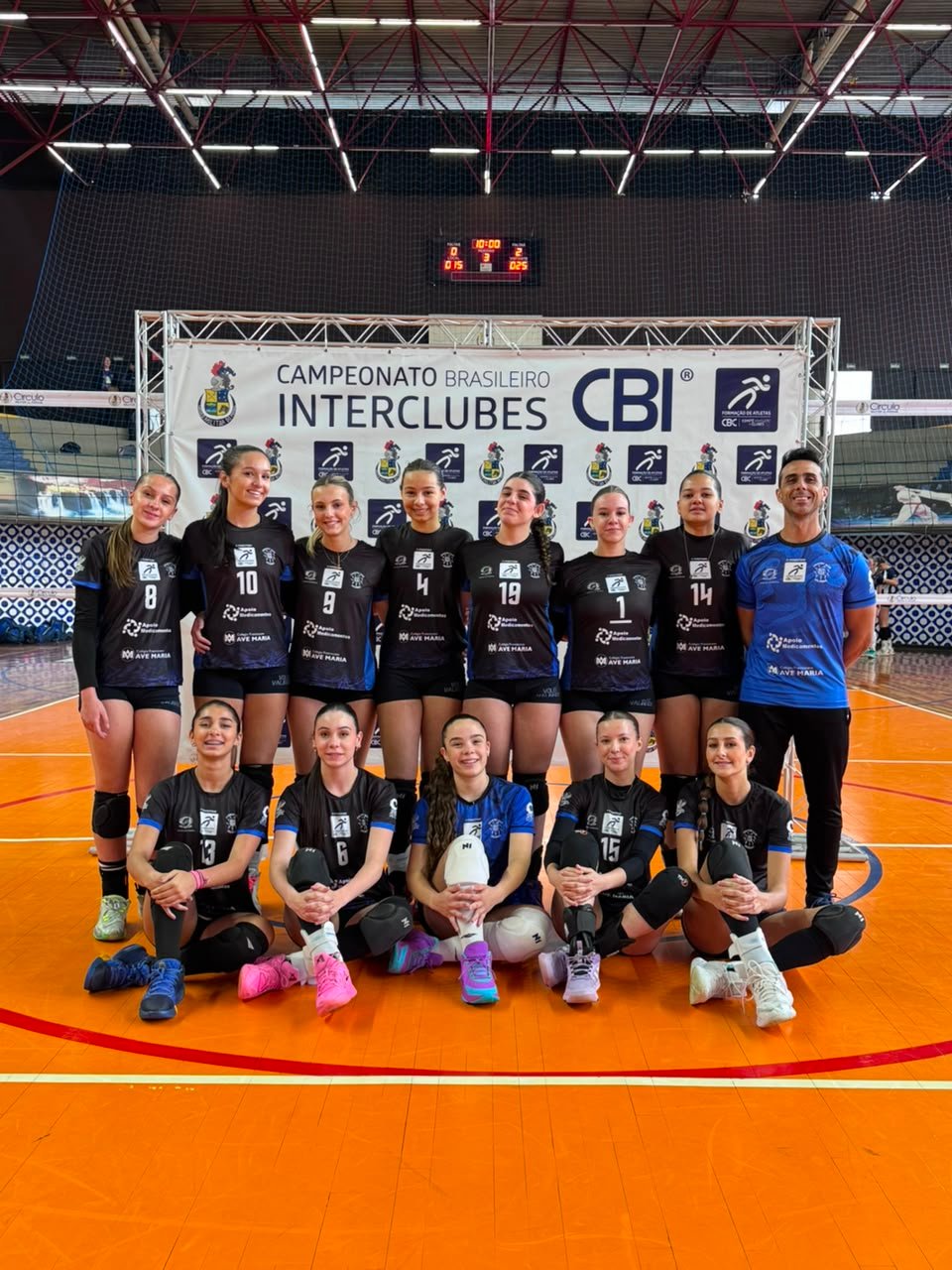 Equipe Sub-17 no Campeonato Brasileiro Interclubes CBI, foto 1